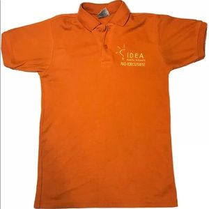 idea public school Orange Polo YouthXL